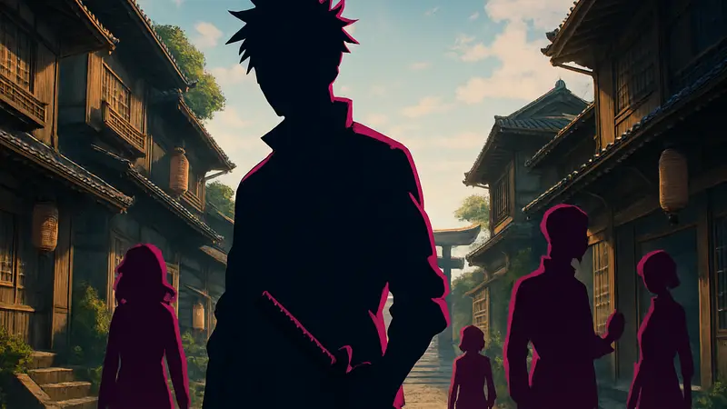 Постер аниме Kagurabachi с главными героями, указывающий на релиз в 2027 году.