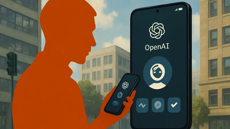 Концепт смартфона OpenAI с интерфейсом, управляемым ИИ-агентами, без привычных приложений.