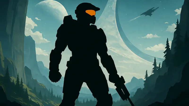 Изображение Мастера Чифа из Halo, символизирующее ремейк Halo 2