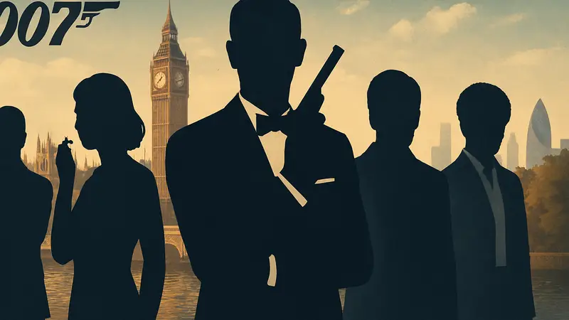 Актеры и персонажи игры 007 First Light, демонстрирующие актерский состав
