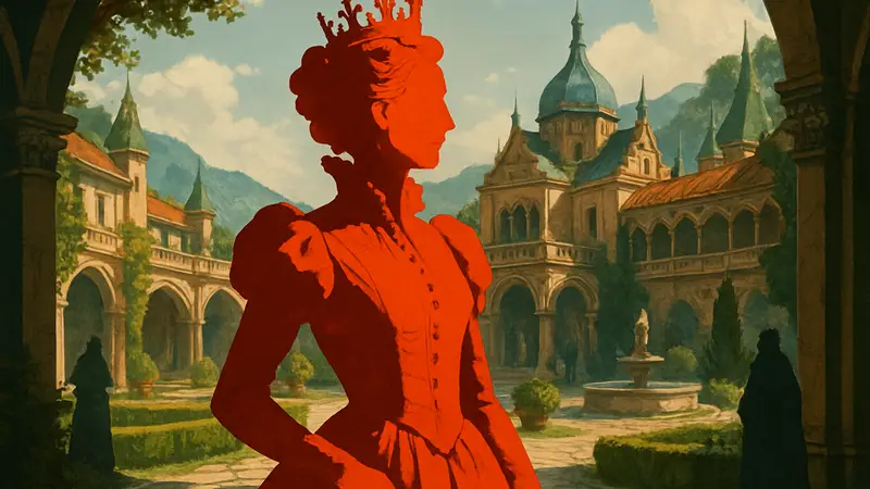 Элли Тейлор в образе княгини Анны-Генриетты для сериала «Ведьмак» от Netflix.