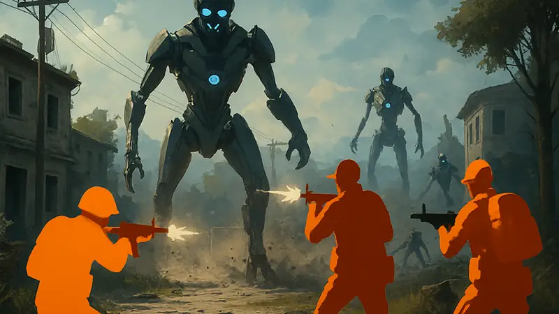 Игроки PUBG: Battlegrounds сражаются с инопланетными роботами в новом PvE-режиме