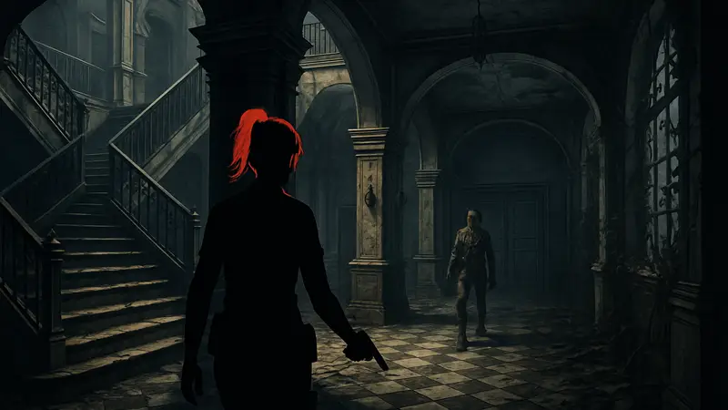 Resident Evil Veronica Remake на PS5, геймплей от третьего лица