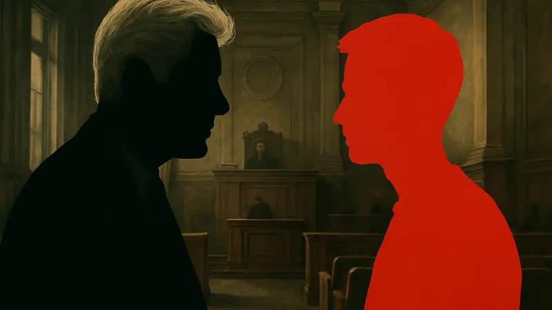 Постер фильма «Первобытный страх» с Ричардом Гиром и Эдвардом Нортоном.