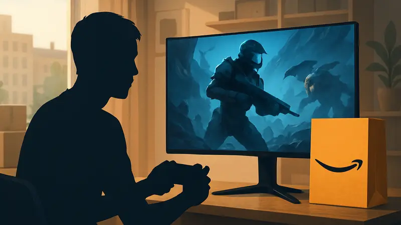 Samsung QD-OLED монитор 32 дюйма 4K 240 Гц на распродаже Amazon для игр