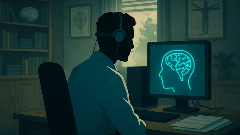 Доктор Эдгар Люсьен из Mind Shaper, погружающийся в воспоминания пациента