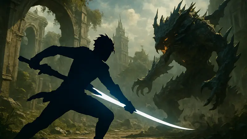 Игровой персонаж Lost Soul Aside в бою, демонстрирующий улучшенную графику и анимацию после патча на PS5