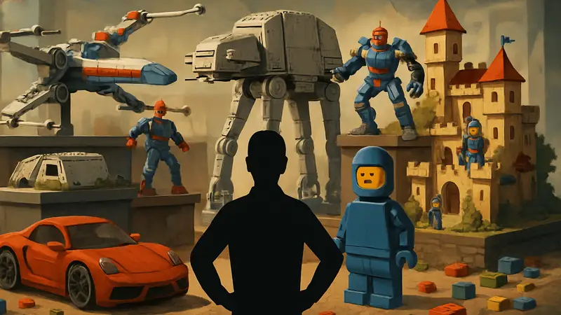 Изображение множества новых наборов LEGO, доступных к покупке с начала мая 2026 года.