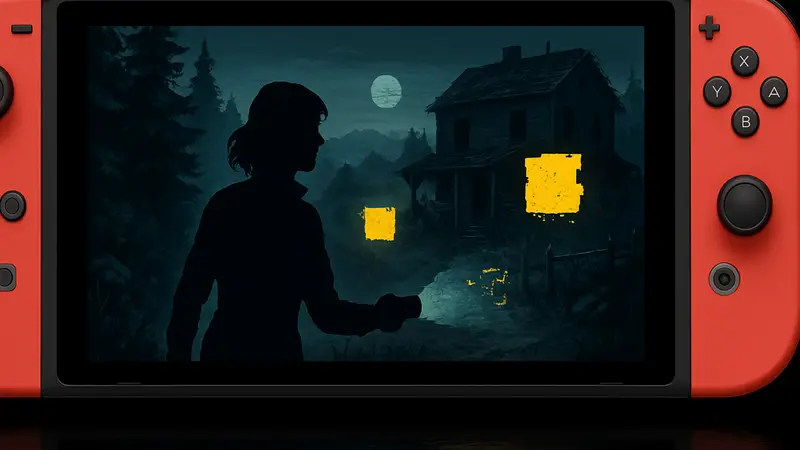 Скриншот из игры I Hate This Place на Nintendo Switch, демонстрирующий элементы геймплея и визуальные баги.