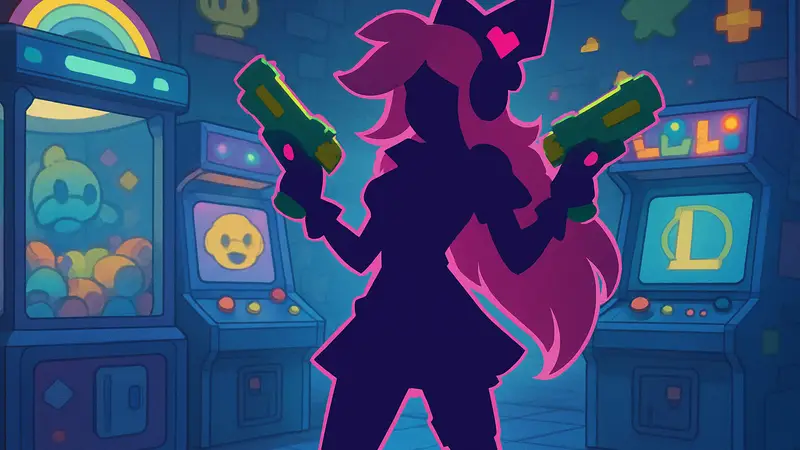 Косплей Ксении KamikoZero на Мисс Фортуну в аркадном скине из League of Legends.