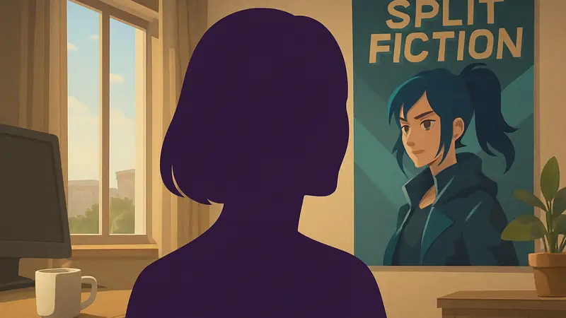 Портрет актрисы Каи Чан, голос Мио из игры Split Fiction