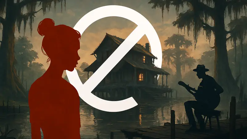 Логотип Compulsion Games на фоне изображения из игры South of Midnight, символизирующий закрытие студии.