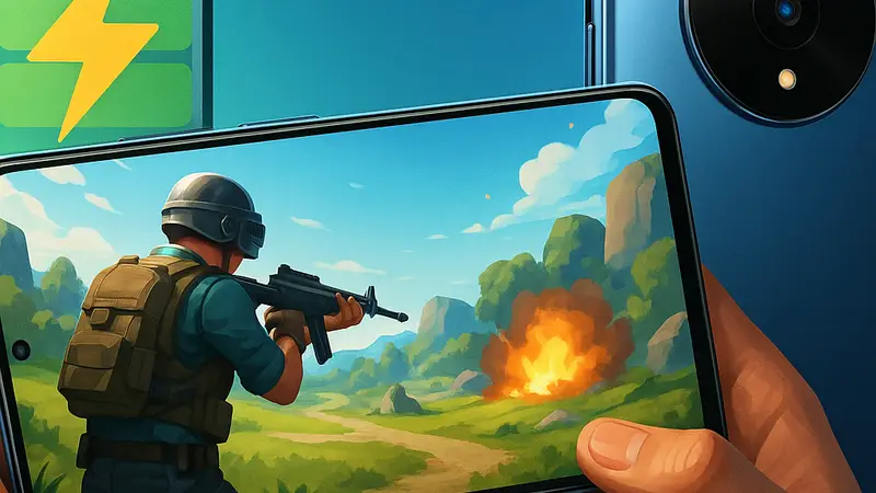 Смартфон Honor Magic8 Lite на обзоре, демонстрирующий долгую работу от аккумулятора и игровые характеристики.