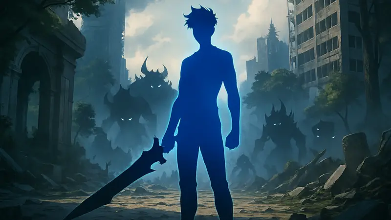 Изображение нового охотника A-ранга из Solo Leveling: ARISE