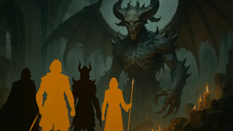 Обзор Diablo 4: Lord of Hatred, изображение триумфального дополнения и Мефисто.