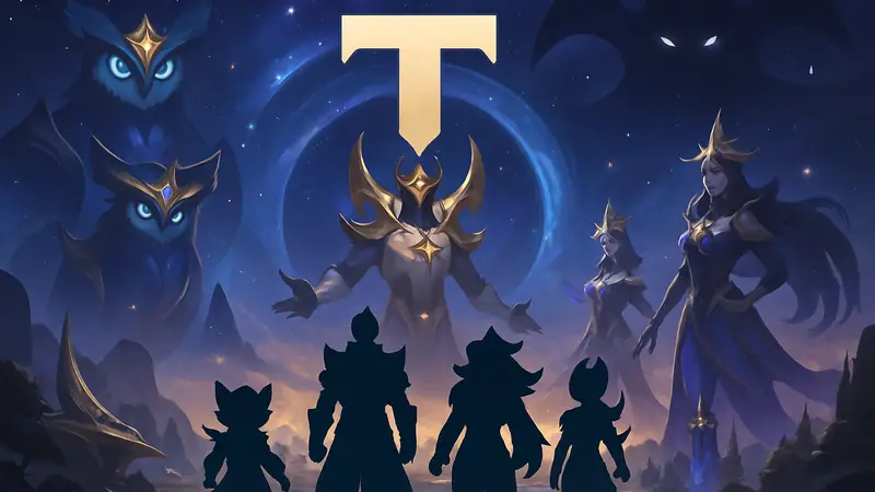 Обложка Teamfight Tactics Set 17 «Космические Боги» с новыми чемпионами