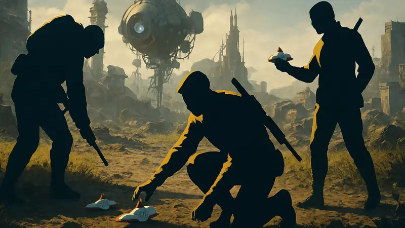 Игроки Arc Raiders собирают игрушечные корабли во время события Last Resort