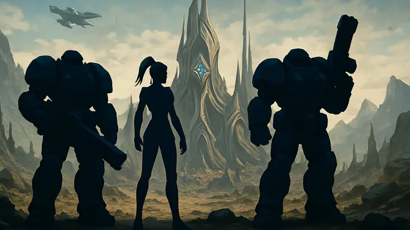 Экшен-фигурки героев вселенной Starcraft от компании Joy Toy.