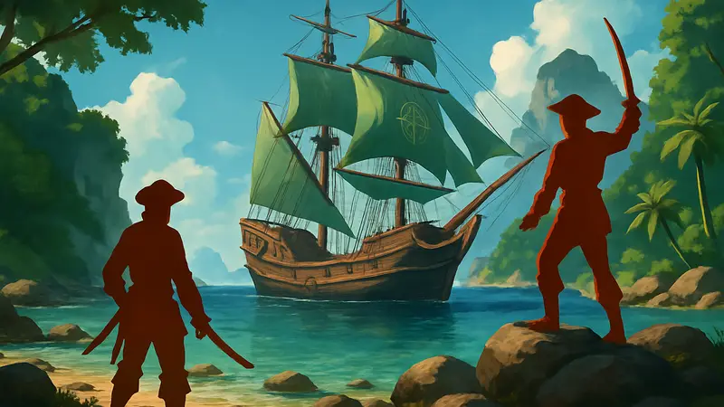 Скриншот из пиратской выживалки Windrose с кораблем