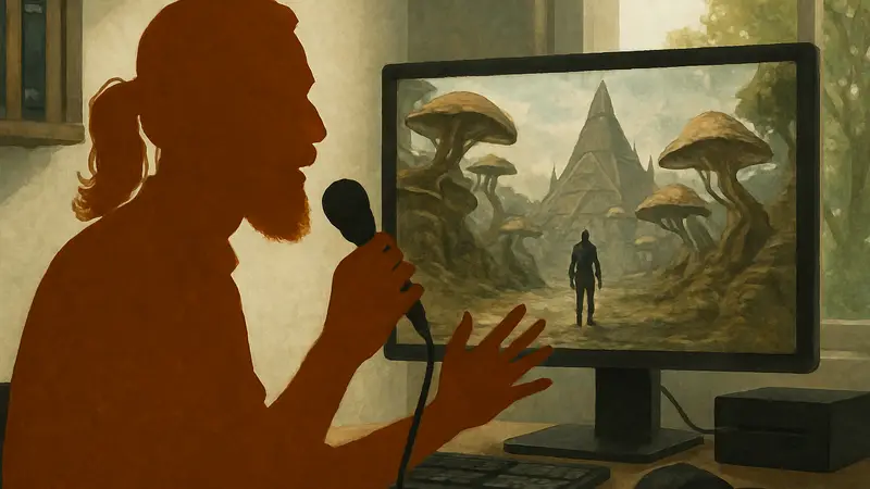 Комик Аласдер Бекетт-Кинг рассказывает о своем первом игровом опыте в Morrowind и любимых играх на ПК.