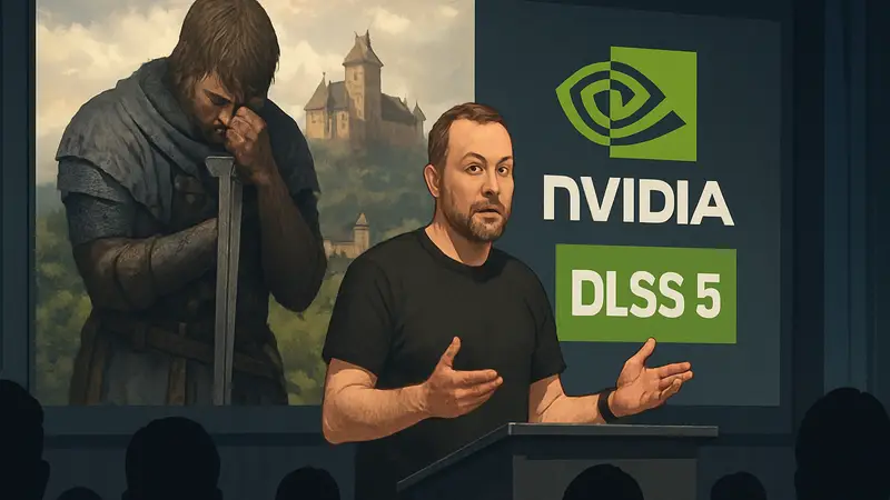 Даниэль Вавра, режиссер Kingdom Come Deliverance 2, говорит о DLSS 5 на презентации