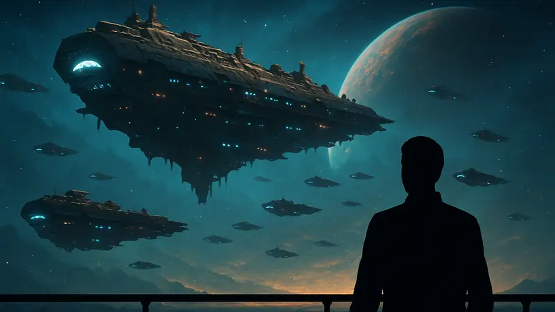 Космические корабли Stellaris, кочующие империи, космическая стратегия, скриншот игры