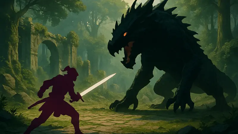 Кадр из геймплейного трейлера Beast of Reincarnation, демонстрирующий экшен-RPG сражения и мир игры