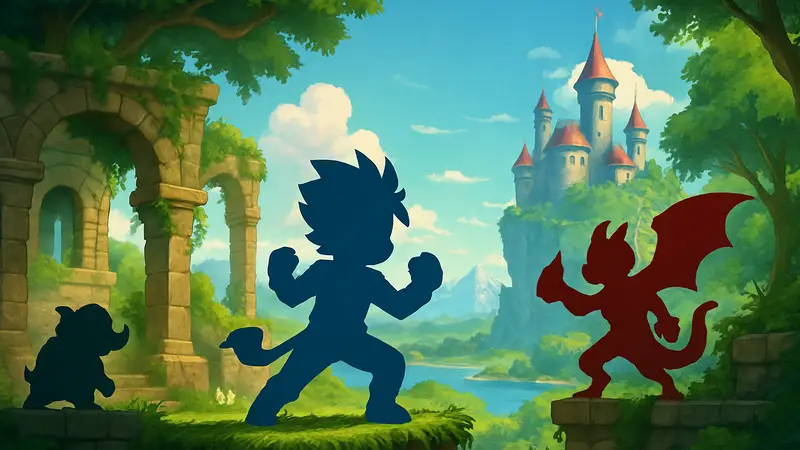 Скриншот из игры Monster Boy: красочная сайд-скроллинговая графика
