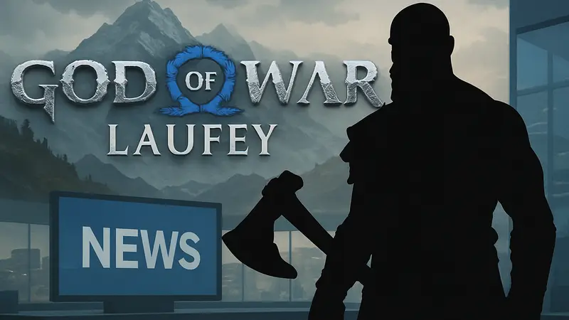 Логотип God of War: Laufey, Кратос, новости игровой индустрии.