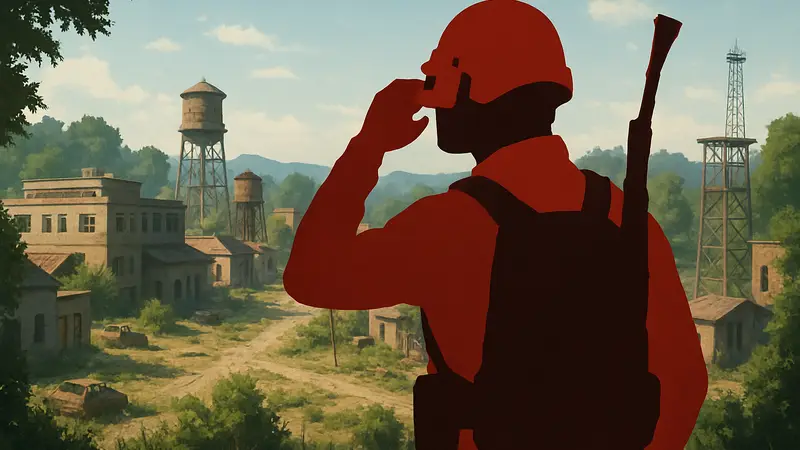 PUBG: Blindspot, новый режим игры, персонаж смотрит вдаль