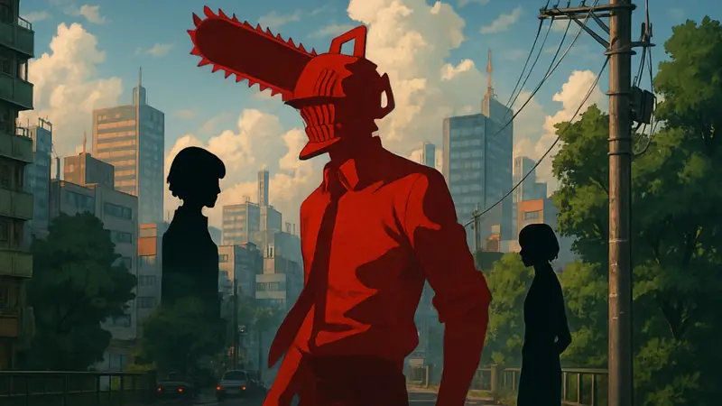 Постер аниме-фильма Chainsaw Man The Movie Reze Arc или похожий по стилю аниме-фильм