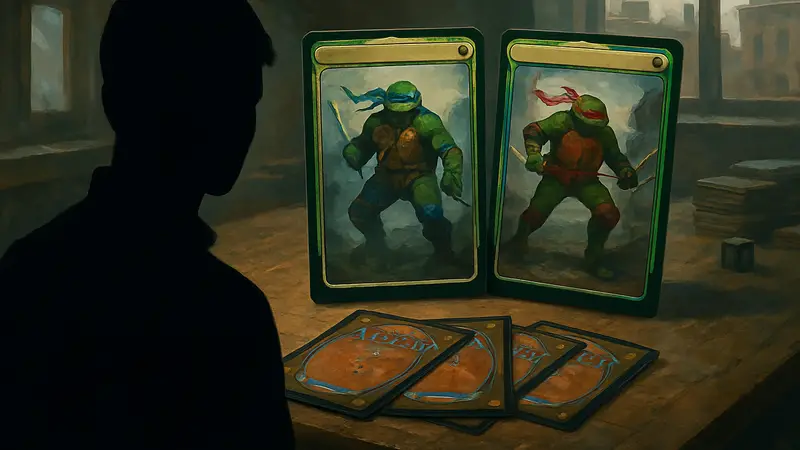 Новые карты Magic: The Gathering с изображениями Черепашек-ниндзя.