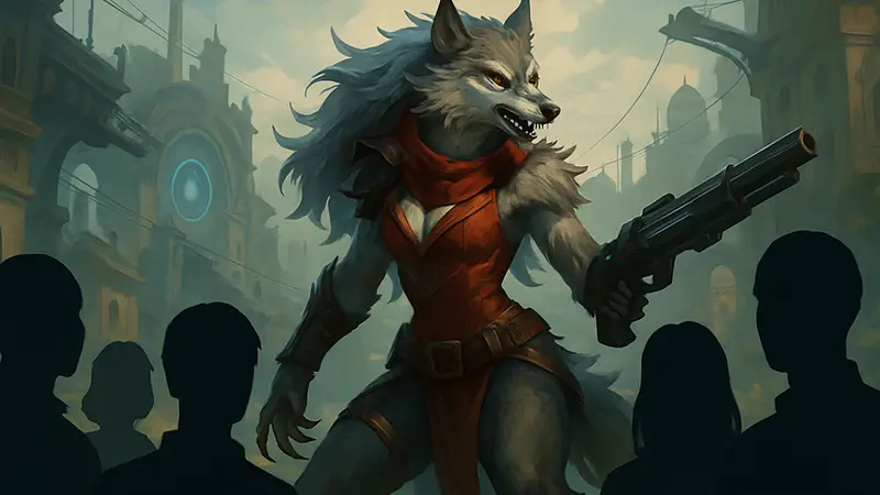 Герой-оборотень Сильвер из игры Deadlock от Valve, вызывающая спорные мнения у геймеров