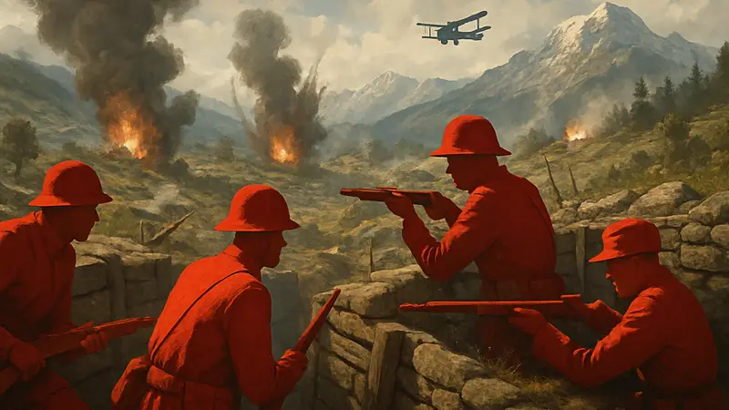 Бойцы Isonzo в окопах на фоне военных действий, символизирующие возрождение онлайн-активности игры.