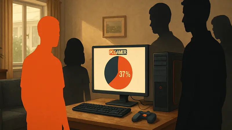 Опрос PC Gamer о важном вопросе ПК-гейминга, 37% геймеров ответили верно.