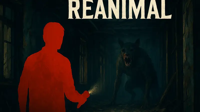 Обложка хоррора Reanimal, страшная атмосфера в игре