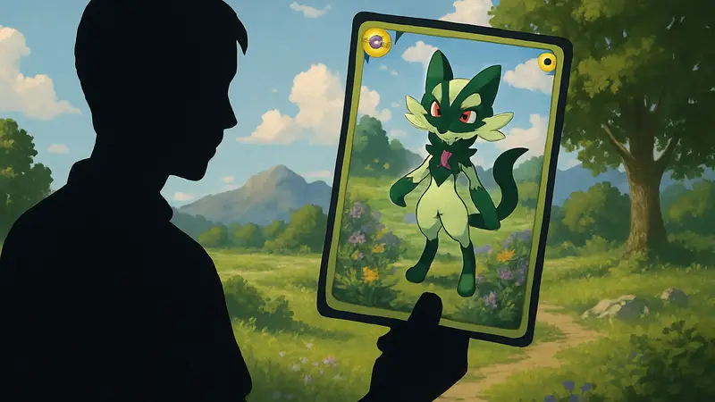 Изображение новой коллекционной карты Pokemon из дополнения Paldean Wonders для TCG Pocket