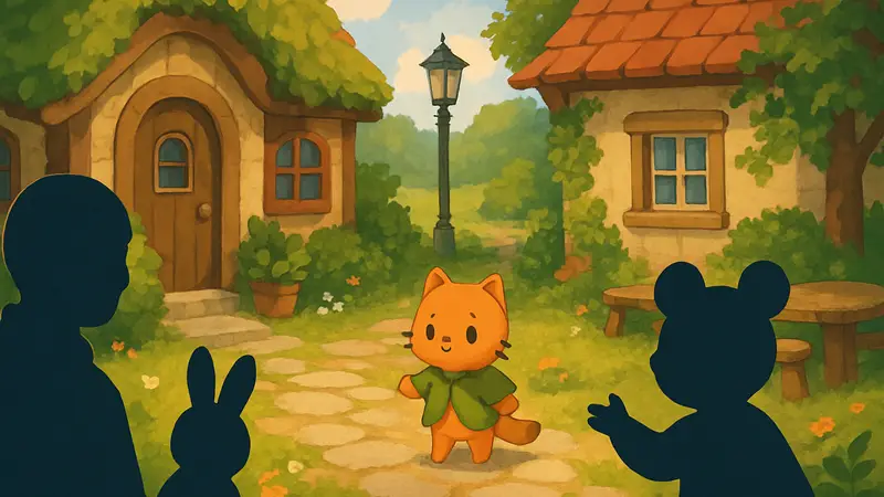 Кадр из новой милой инди-игры с уютной атмосферой и очаровательными персонажами
