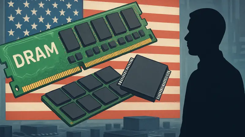 Оперативная память DRAM, чипы памяти, рынок США, технологии компьютерного железа