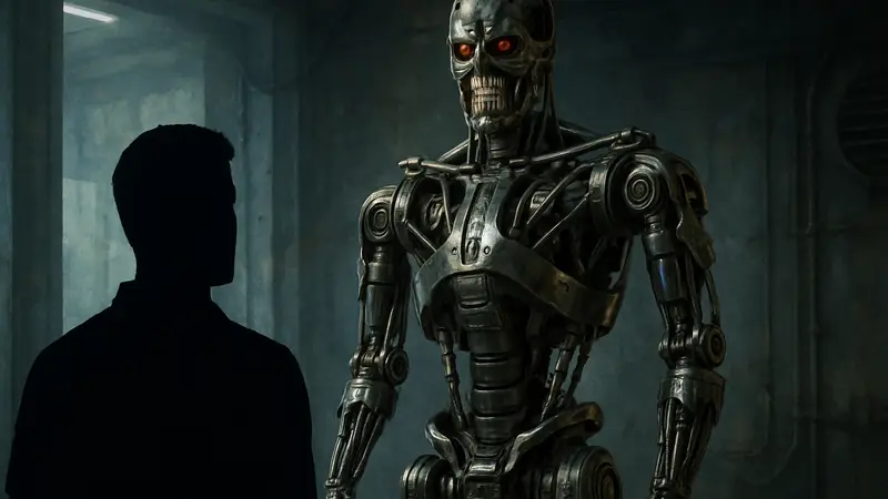 Детализированная коллекционная фигурка эндоскелета T-800 от компании Inart.