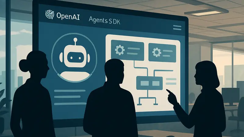 Интерфейс OpenAI Agents SDK для создания безопасных и мощных ИИ-агентов в корпорациях.
