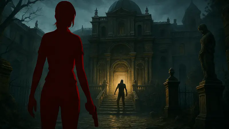 Обложка игры Resident Evil Veronica, скриншот ремейка, Capcom.