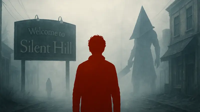 Постер фильма Return to Silent Hill с туманом и пугающей атмосферой