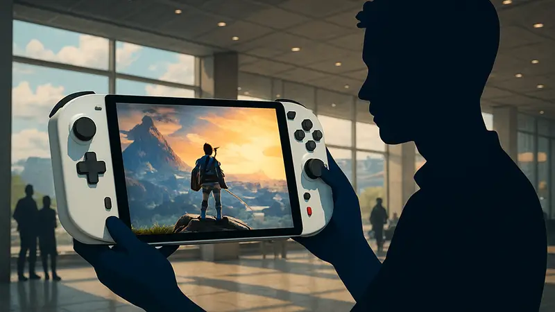 Портативная игровая консоль OneXPlayer X2 Mini с ярким OLED-эдисплеем