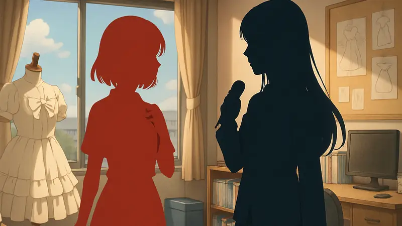 Иллюстрация манги Koisuru Otome no Tsukurikata в честь анонса аниме-сериала