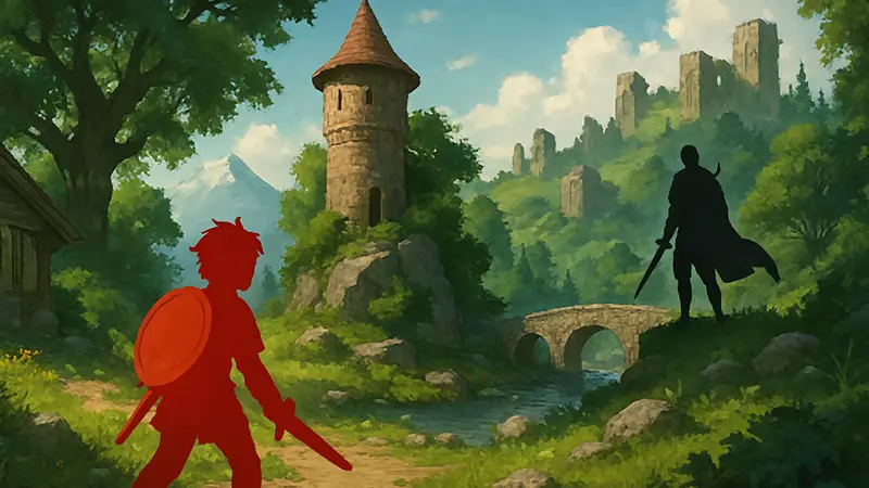 Иллюстрация компактного, но насыщенного игрового мира, подчеркивающая качество, а не размер.