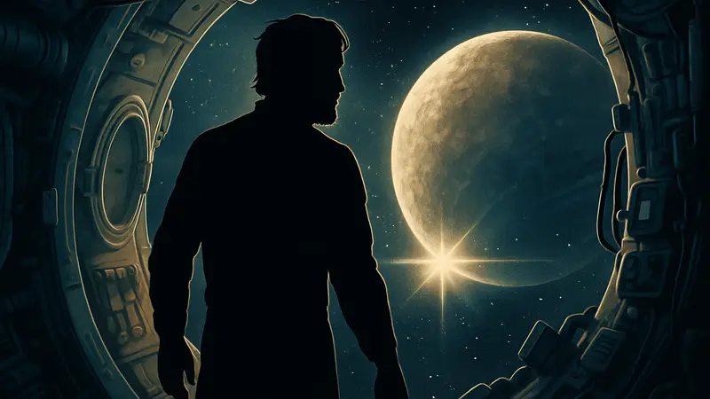 Райан Гослинг в фильме «Проект "Аве Мария"», афиша Prime Video