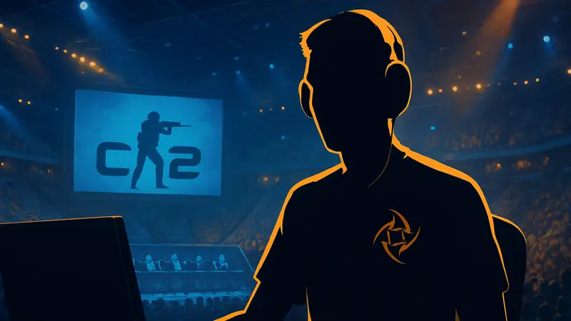 Игрок NIP n0te на киберспортивном турнире по CS2.