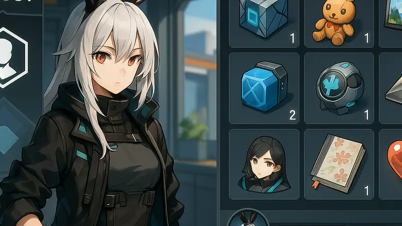 Интерфейс игры Arknights: Endfield с элементами системы подарков и доверия