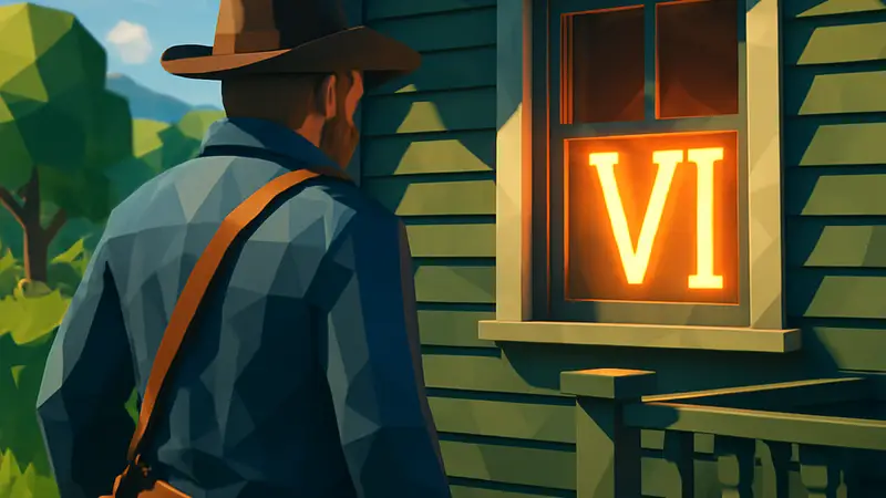 Игровой скриншот Red Dead Redemption 2, на котором видна найденная игроками отсылка к GTA VI.